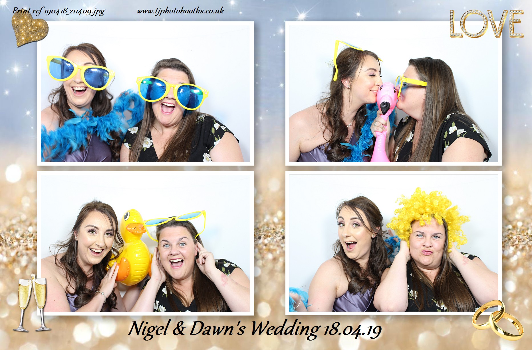 Nigel & Dawn's Wedding | View more photos from the event at gallery.tjphotobooths.co.uk/u/TJPhotobooths/Nigel-Dawns-Wedding